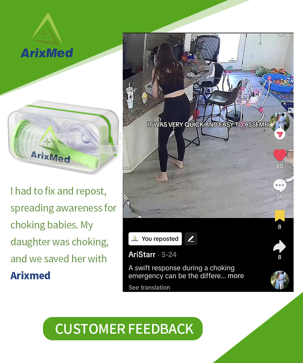 #345 ArixMed Rescues 8-Month-Old from Choking — Caught on Camera