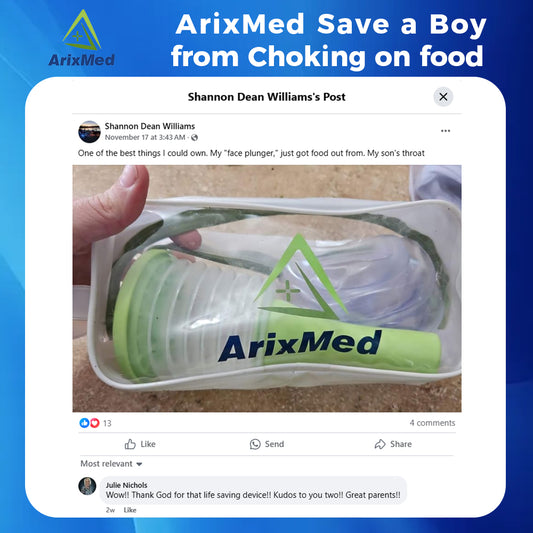 ArixMed Saved Shannon’s Son from Choking on Food