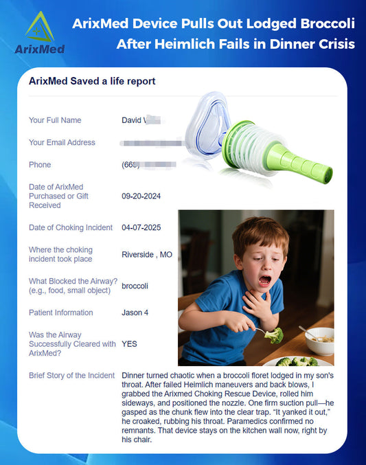 #179 ArixMed Helped Remove Blocked Broccoli