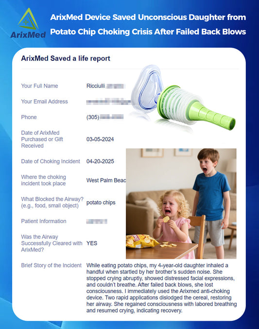 #239 ArixMed Brings Child Back from Choking Crisis