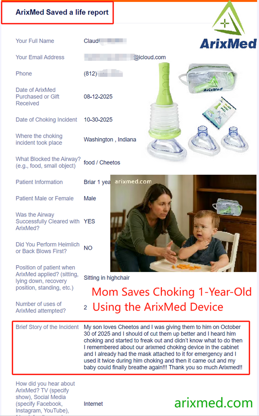 #900 💙 This week, ArixMed helped save 10 lives!