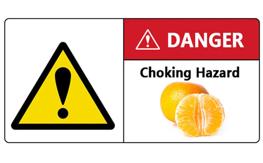 Choking Hazard Warning-Citrus Delight Trap