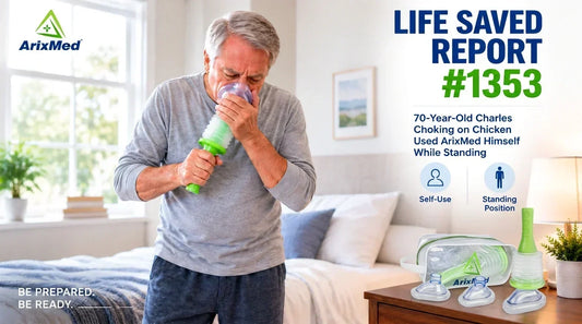 Life Saved by ArixMed #1353: 70-Year-Old Uses ArixMed Alone