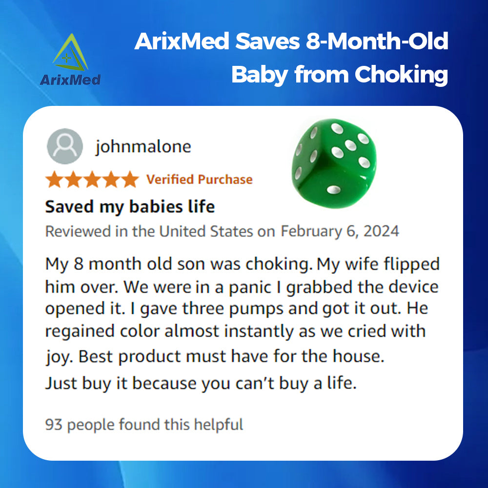 ArixMed Saves 8-Month-oldBaby from choking