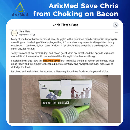 ArixMed Saved Chris – A Lifesaver for Eosinophilic Esophagitis